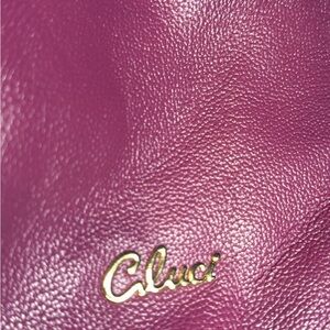 Cluci Fuchsia Leather Women's Handbag
